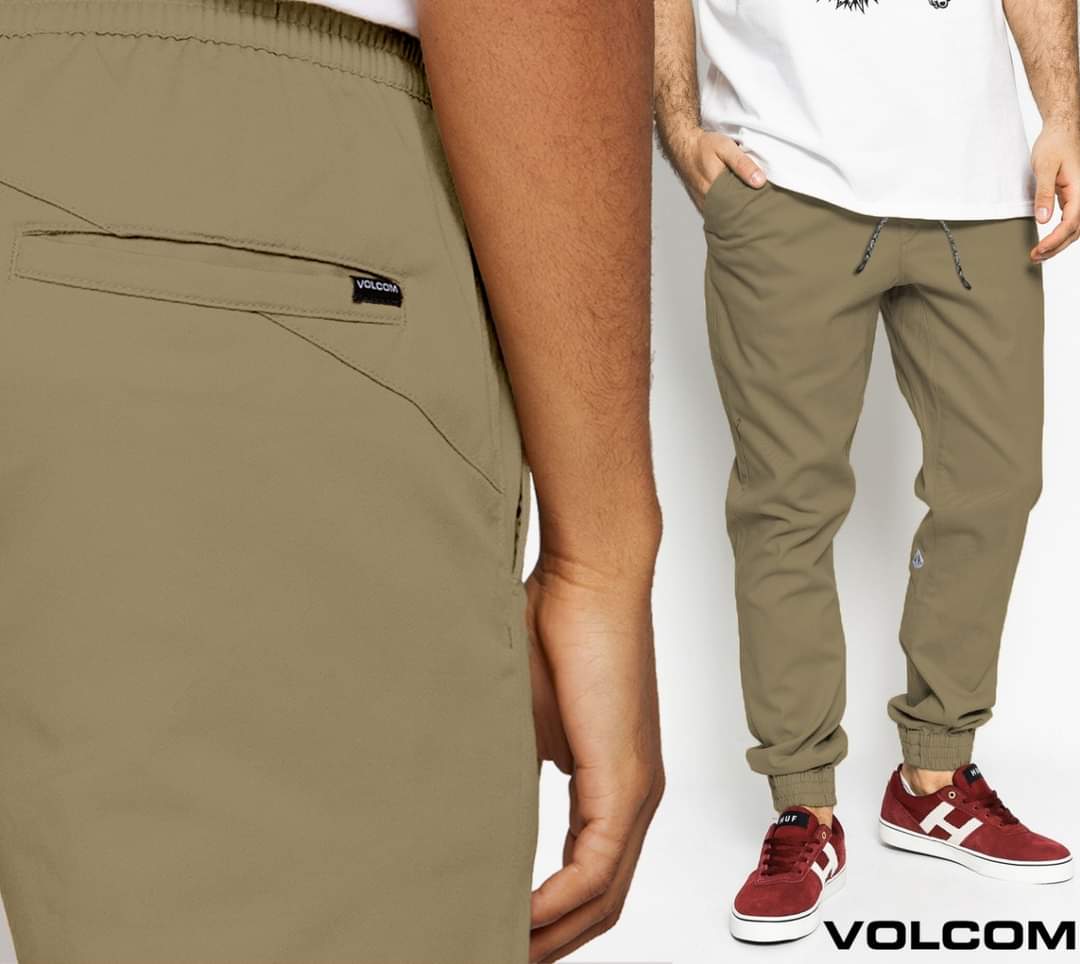 Jogger Army Volcom Beige Oscuro