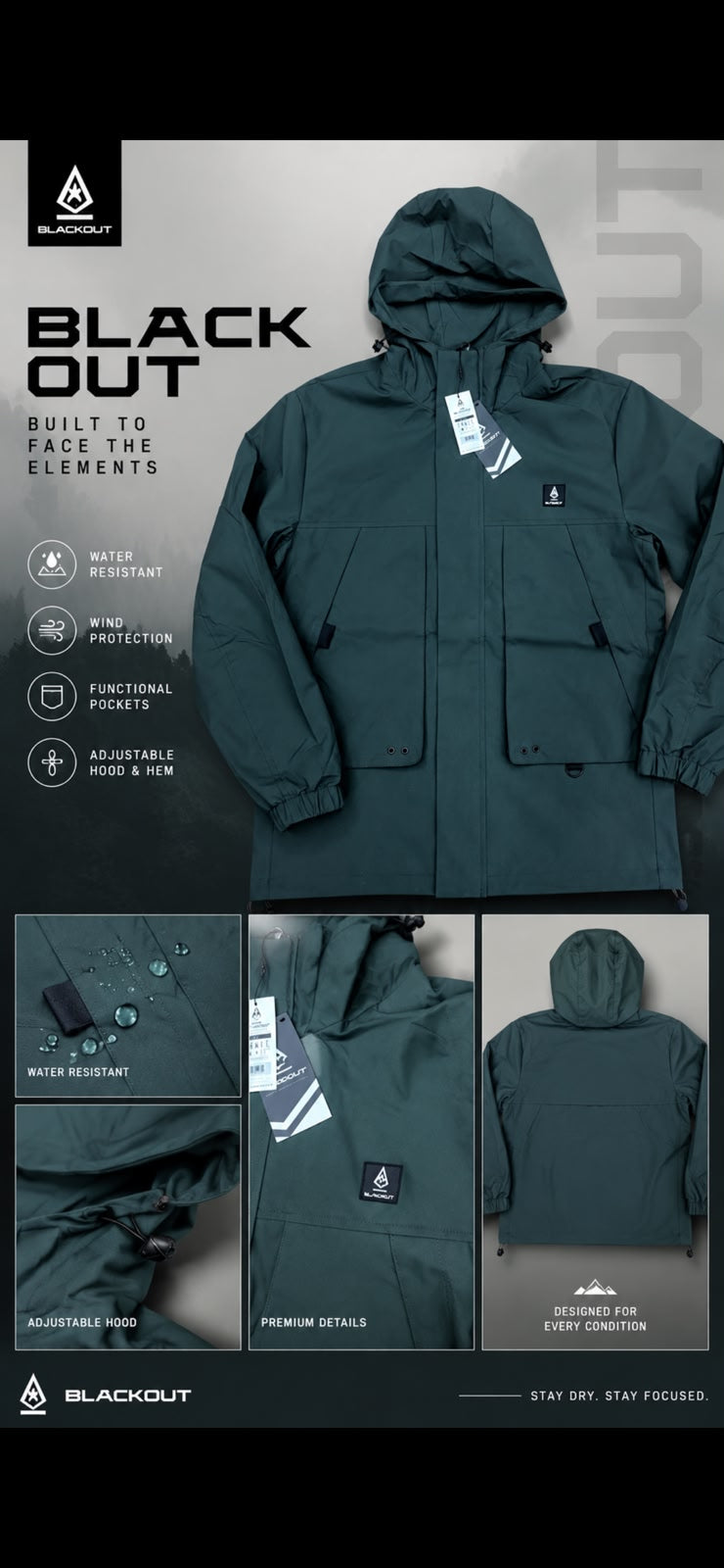 JACKET IMPERMEABLE