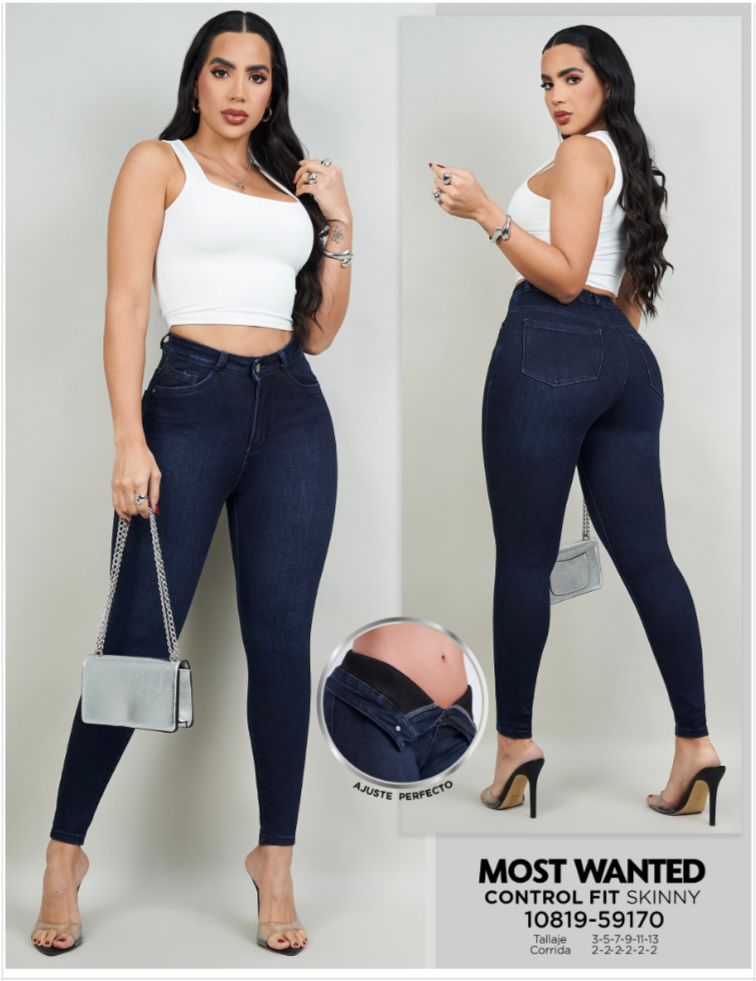 Jeans Skinny Control Fit