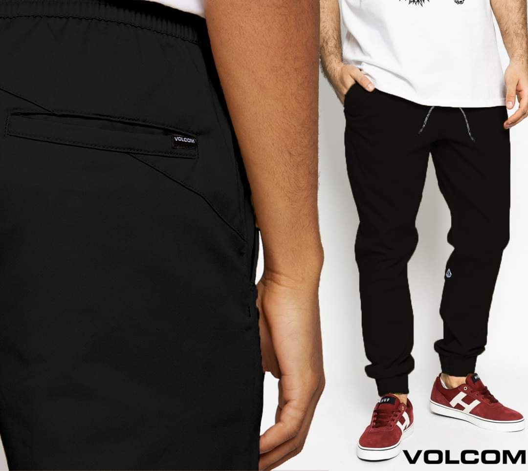 Jogger Army Volcom Negro