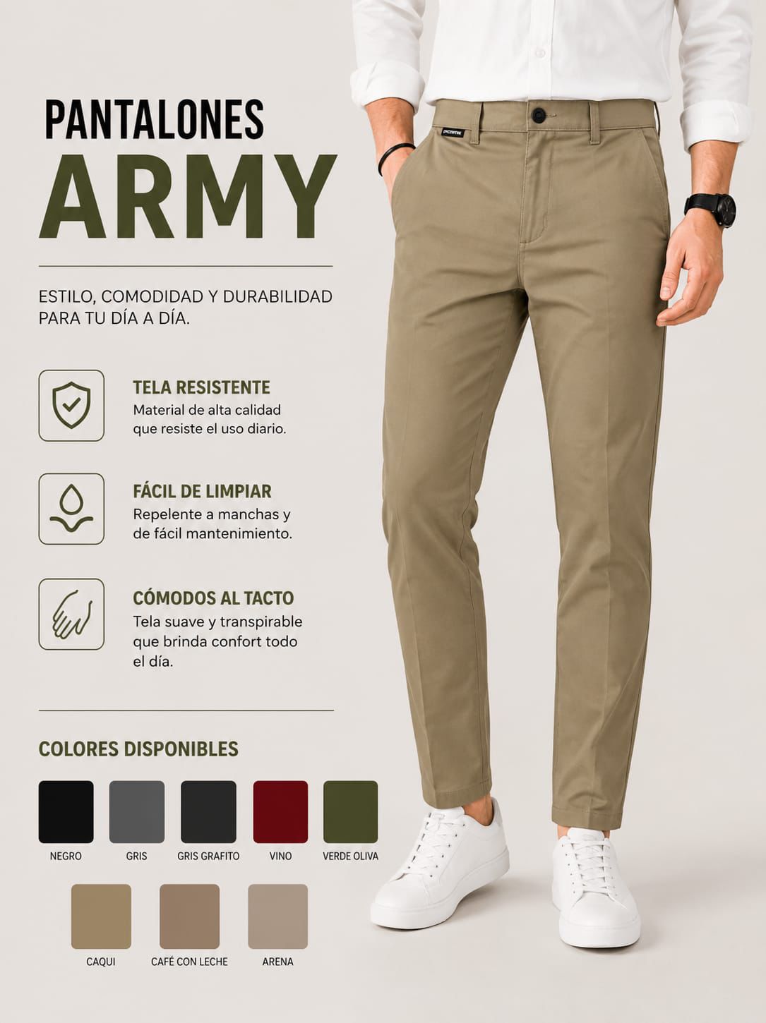 PANTALÓN ARMY