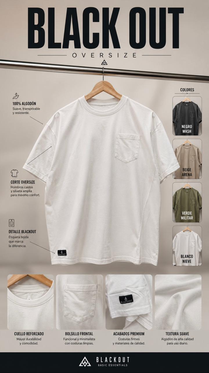 Camiseta OVERZISE