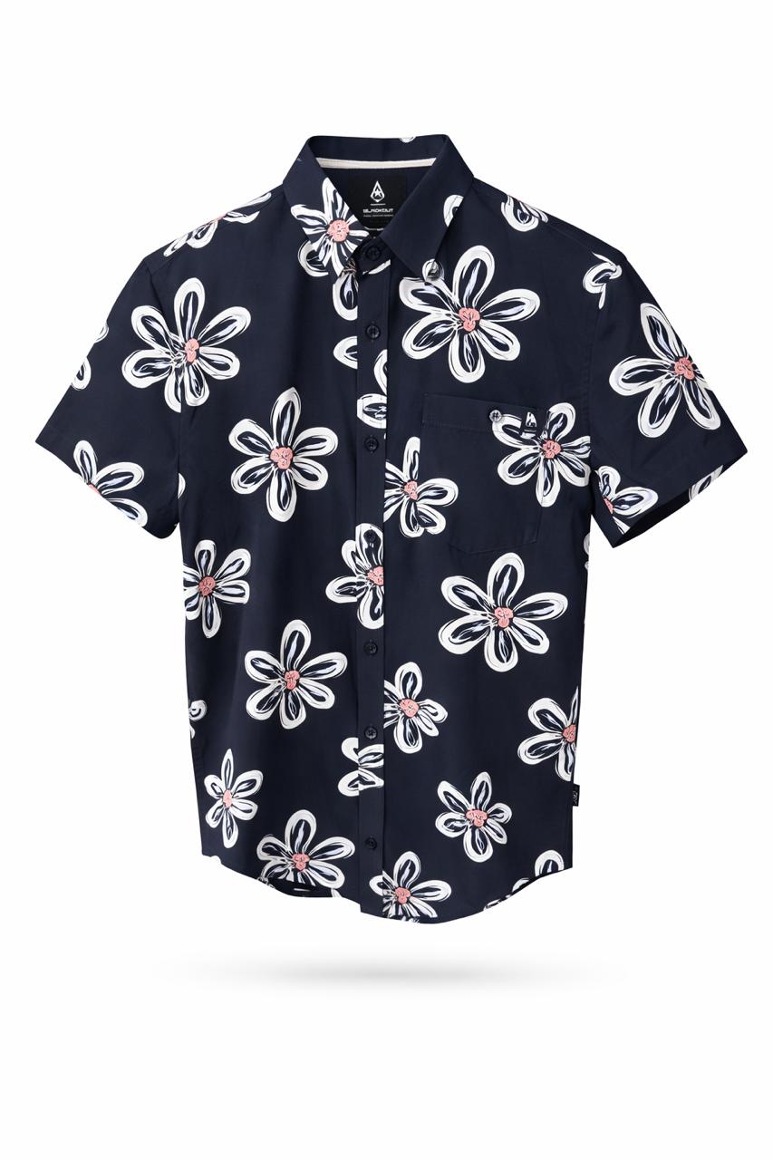 Camisa de Botones Black Out