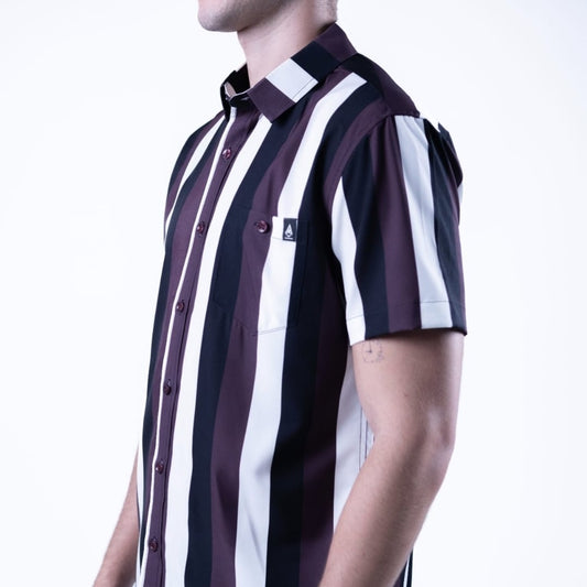 Camisa de Botones Black Out