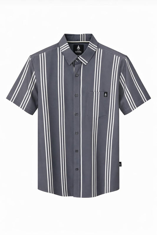 Camisa de Botones Black Out